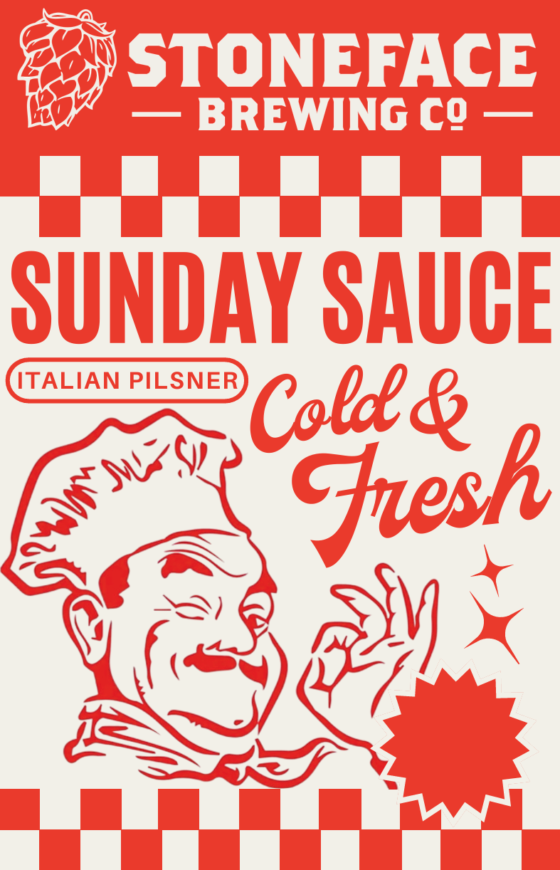 Sunday Sauce Package Case Card