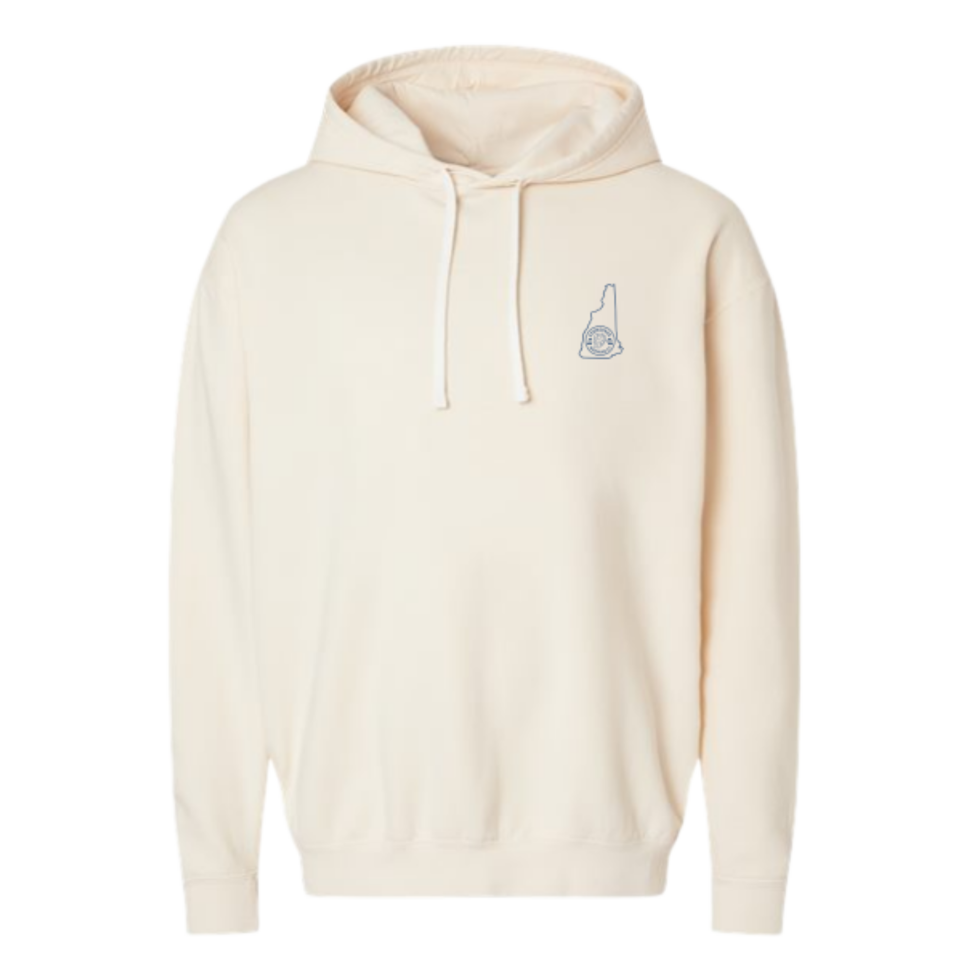 Stoneface Benchmark Hoodie Cream Front.png