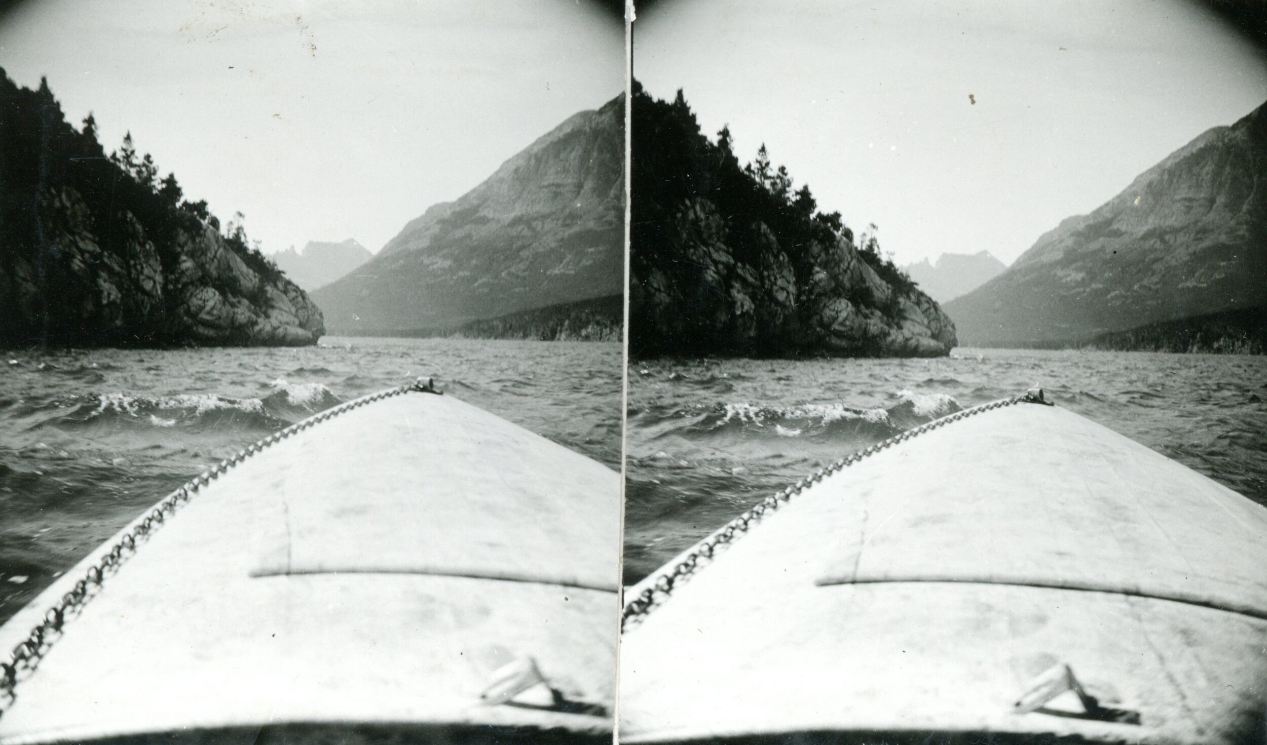 Boating on Upper Waterton Lake
