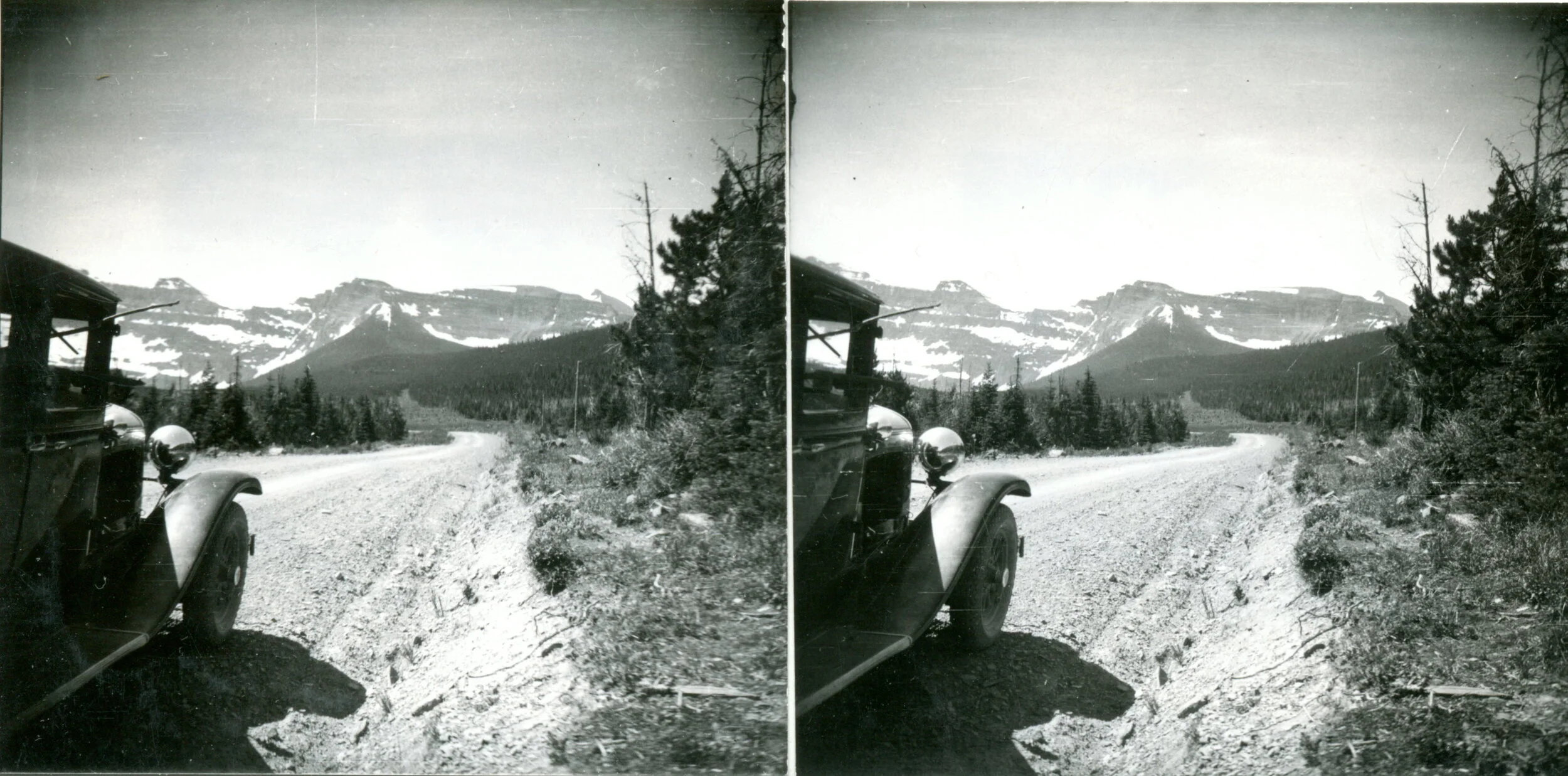 Akamina Parkway heading to Cameron Lake