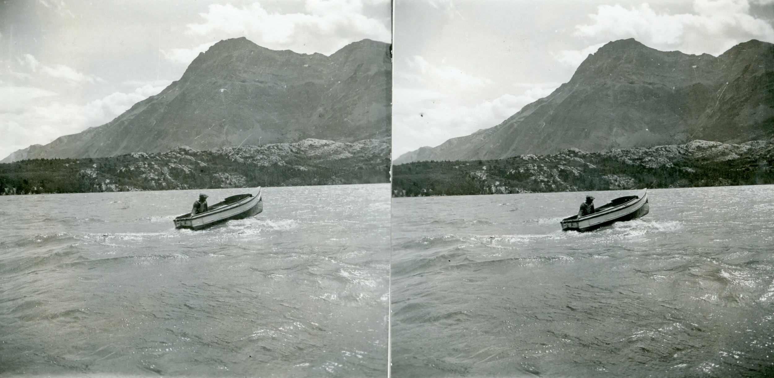 Unk boat on Waterton Lake