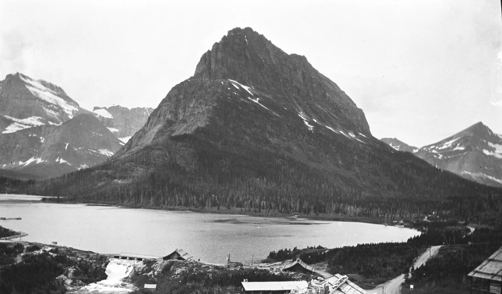 Negatives Swiftcurrent Lake Glacier National Park MT