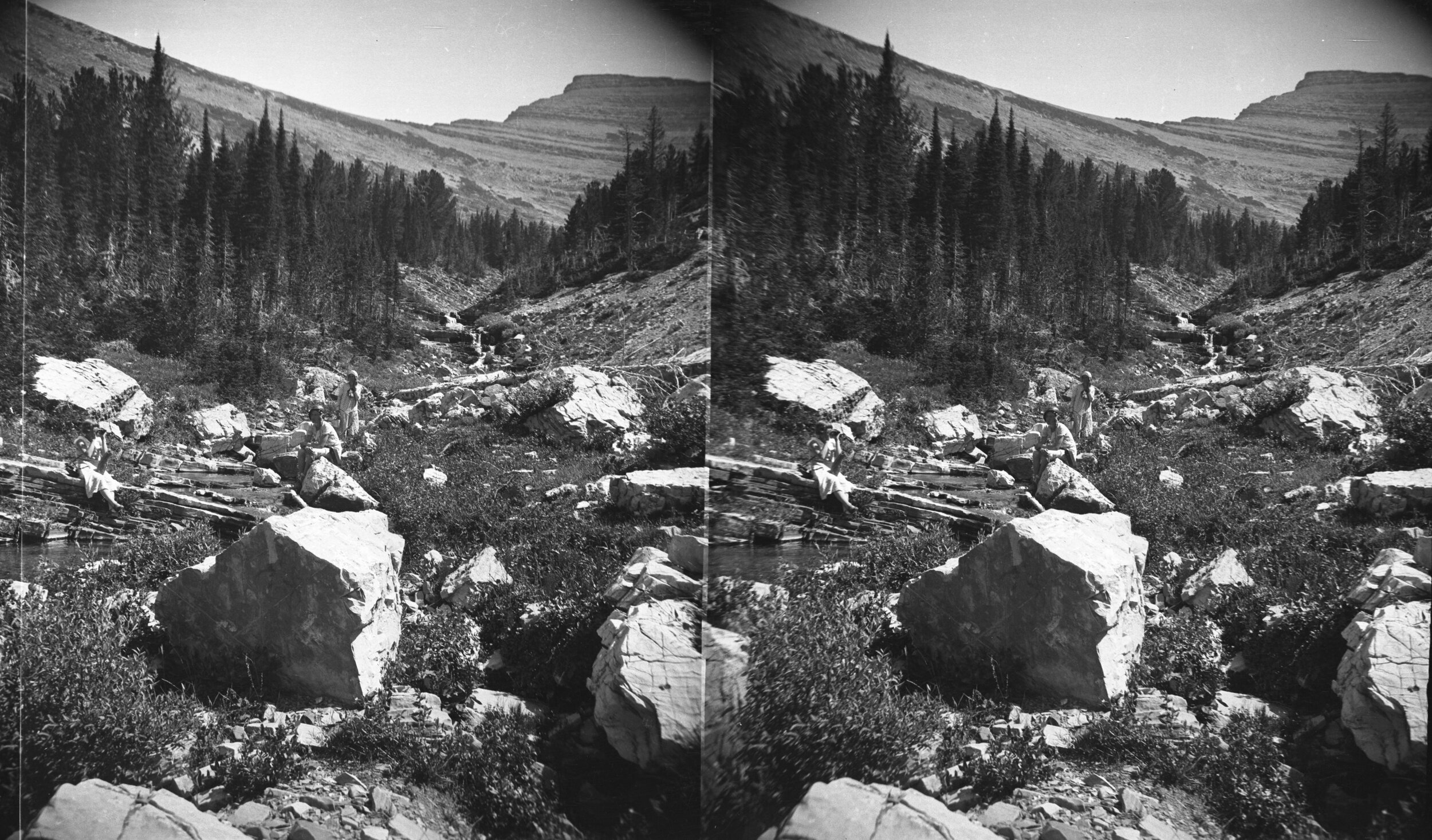Negatives Stereo photo location unk