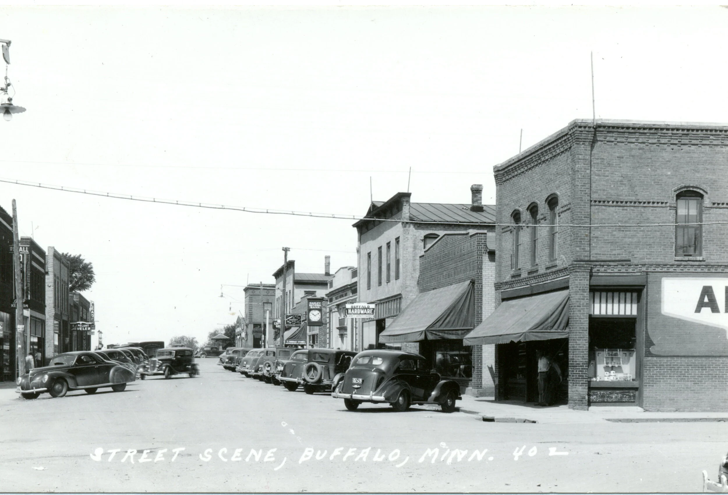 Street scene in Buffalo Minnesota