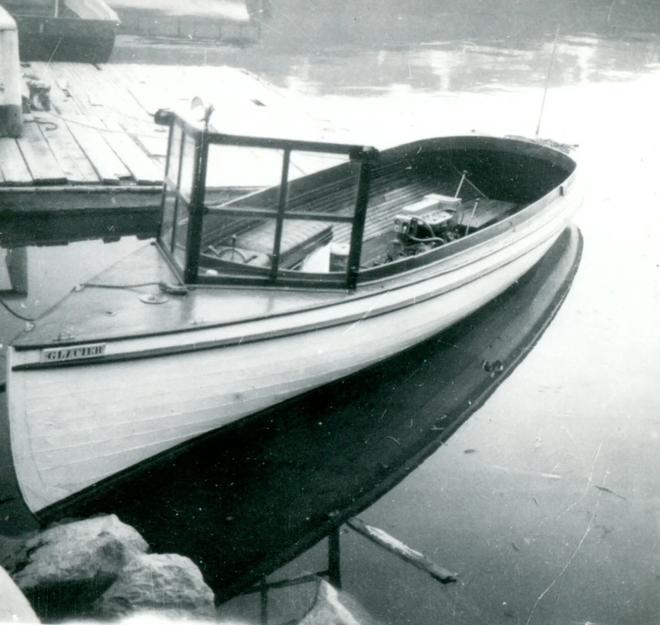 Boat called Glacier at unk location