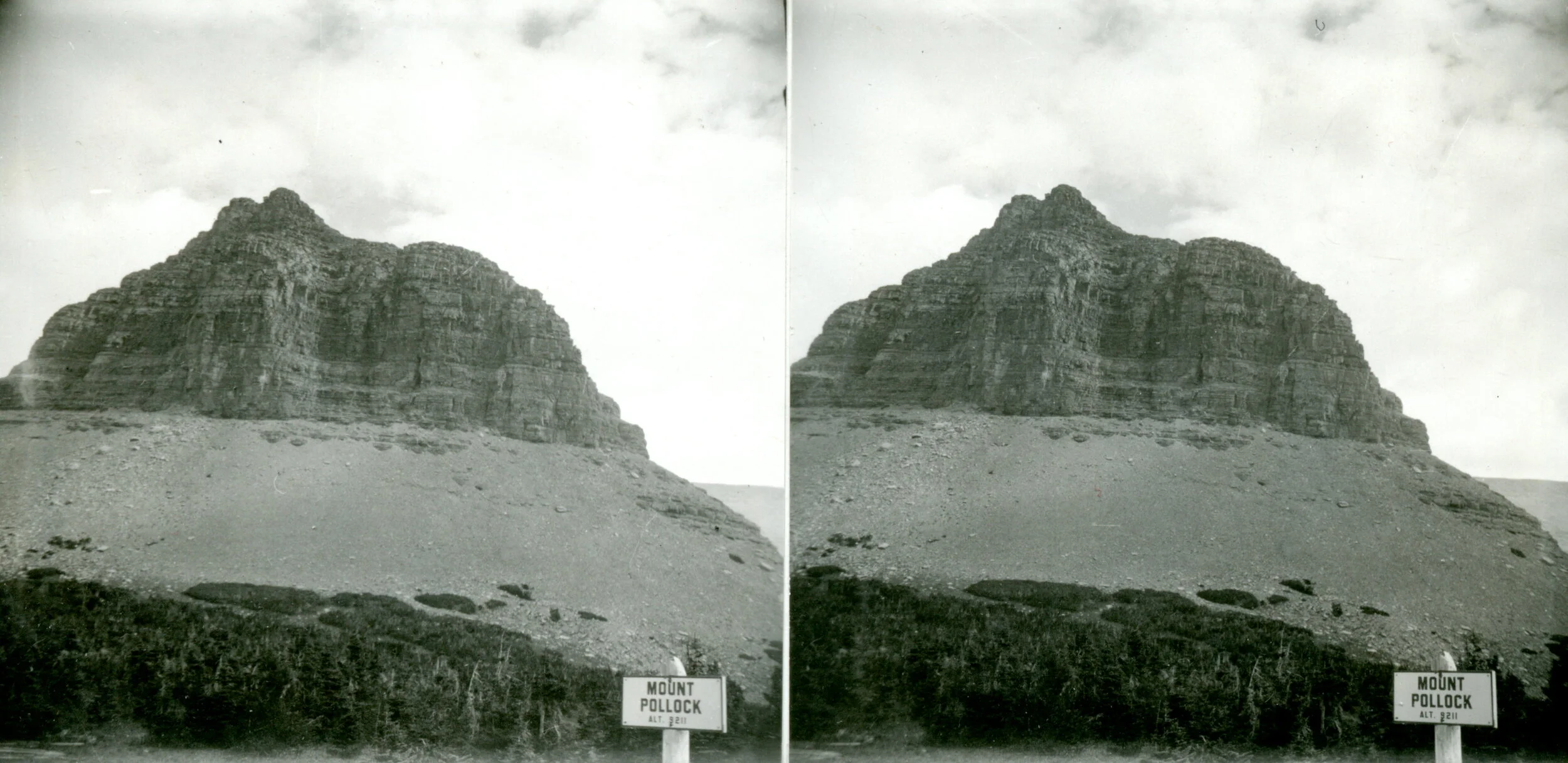 Mount Pollock Glacier National Park