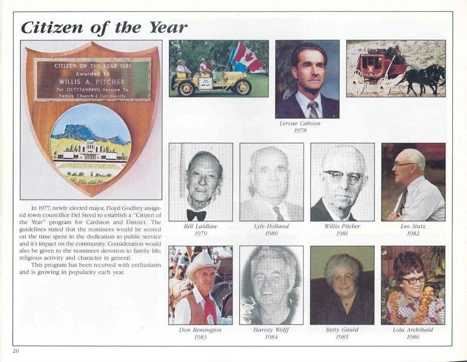 Cardston Citizen of the Year