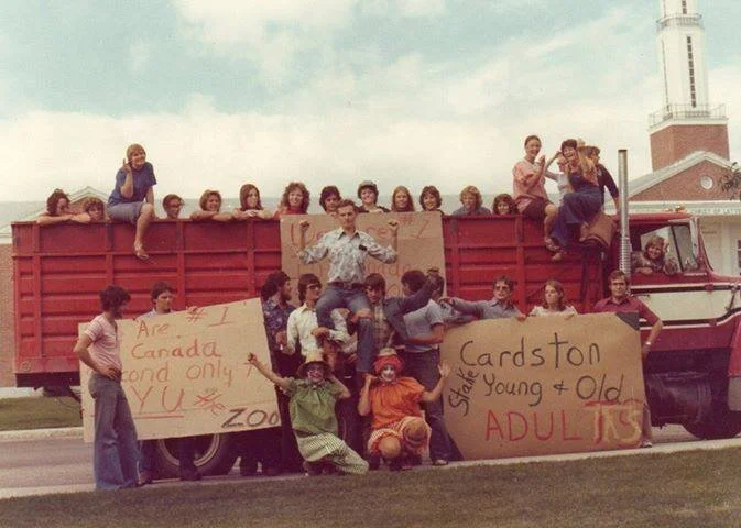 Cardston young adults outing, 1976