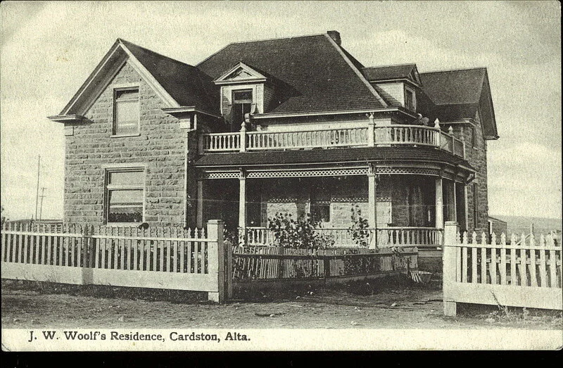 Cardston JW Wolfe residence