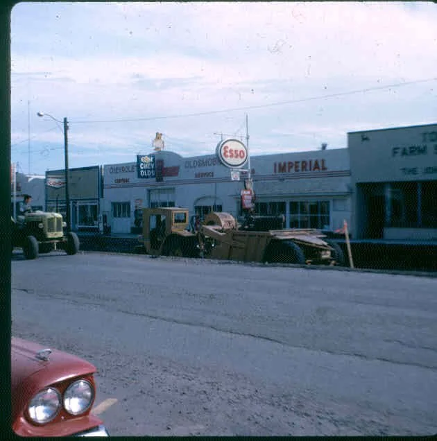 Rebuilding main street, 1966