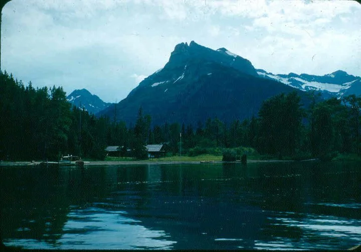 Waterton, Head of the Lake, 1954