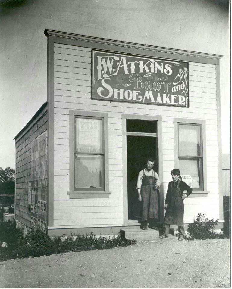 The first Atkins store on mainstreet, 1900