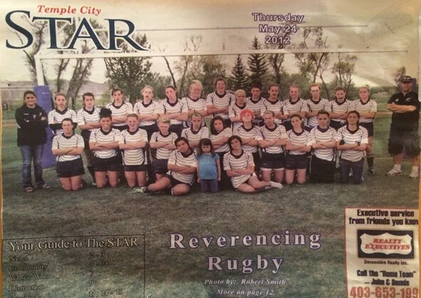 2012 Cardston High School, Girls High School Provincial Rugby Champions
