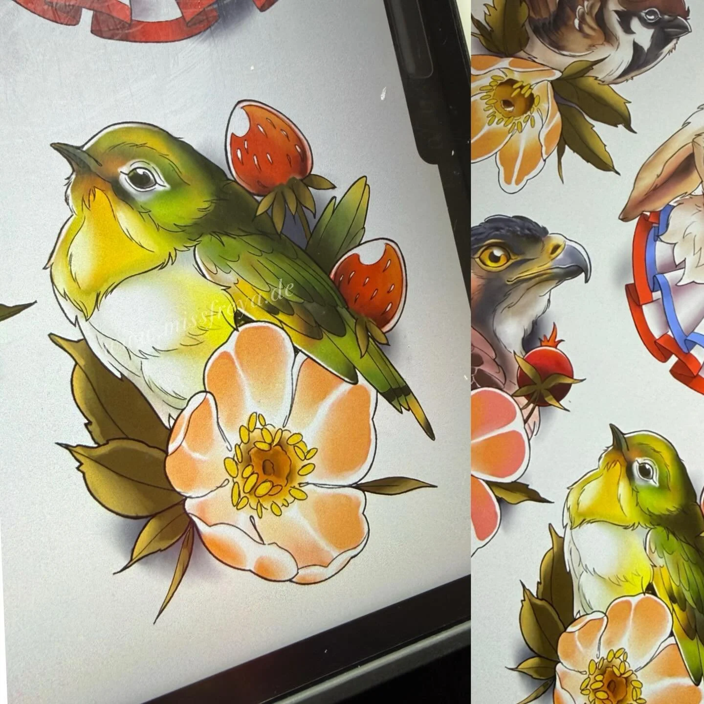 Available wanna do ✨
Fun fact: der Graumantel Brillenvogel ist garnicht grau, hei&szlig;t aber trotzdem so. Wenn du ihn grade deswegen lieb hast und ein zu Hause geben magst, im letzten Slide findest du meine aktuellen Verf&uuml;gbaren Termine im M&a