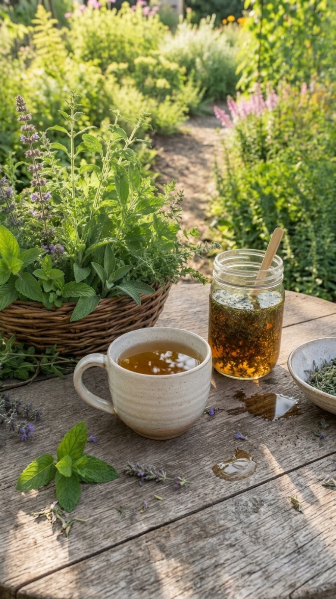Nourish in Nature: Summer’s Aromatic Garden