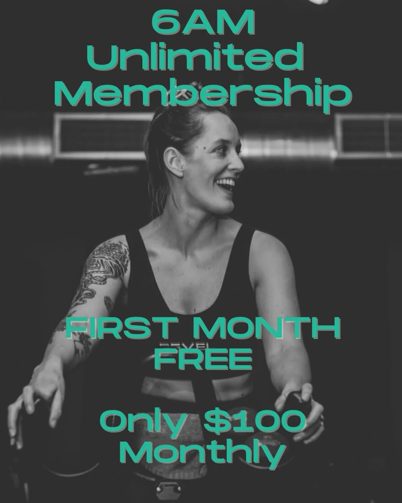 Early birds, this one&rsquo;s for you! 🕕🐥 
Kickstart your mornings with unstoppable energy. 🔋 Sign up for our 6AM Unlimited Membership and get your first month FREE. 

Just $100 per month after!🤩

This offer won&rsquo;t last, so secure your bike 