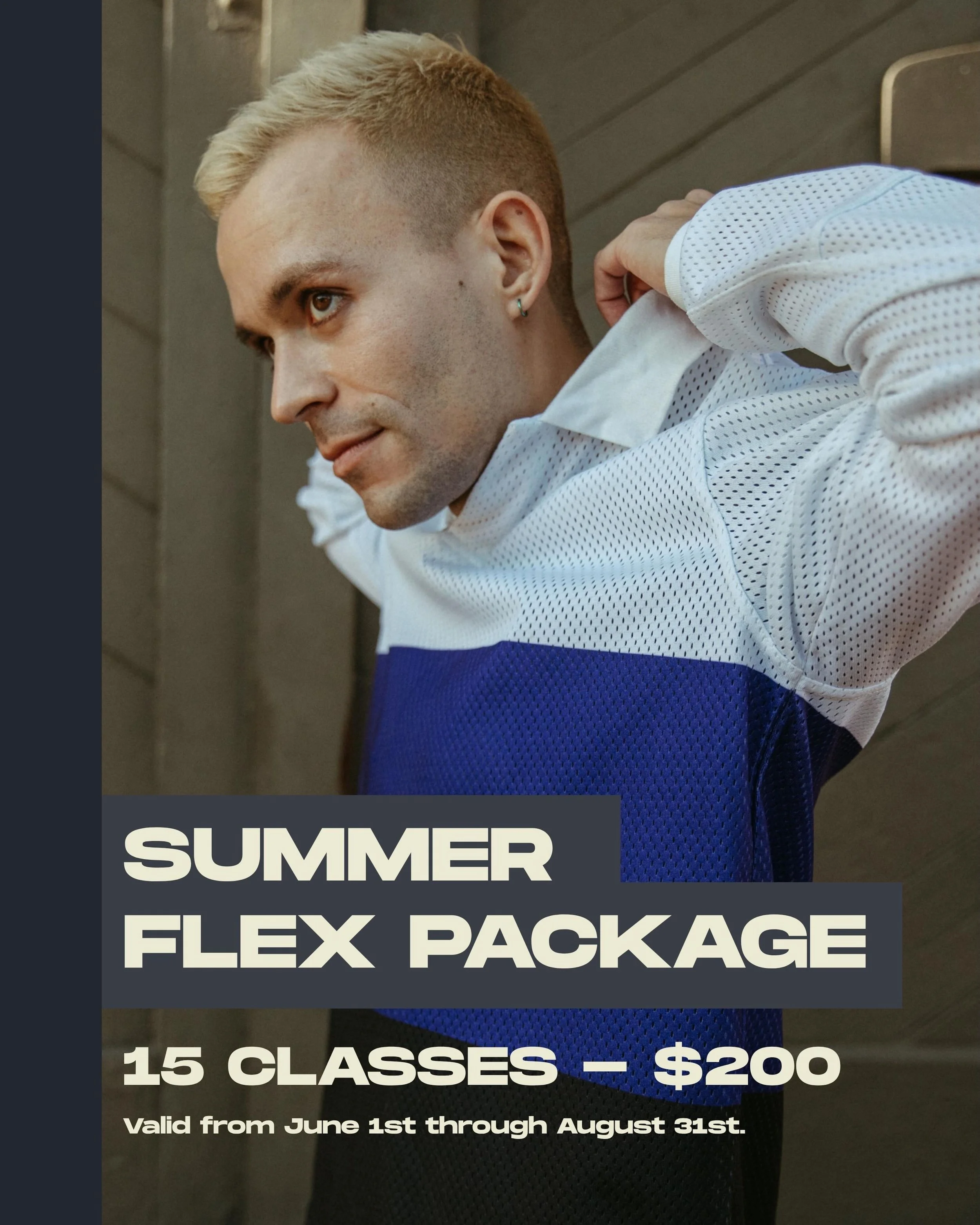 ☀️ Summer just got a little more flexible.

Between vacations, long weekends, and soaking up every bit of sunshine, we know schedules can get busy. That&rsquo;s why we&rsquo;re introducing our Summer Flex Package; designed to help you stay consistent