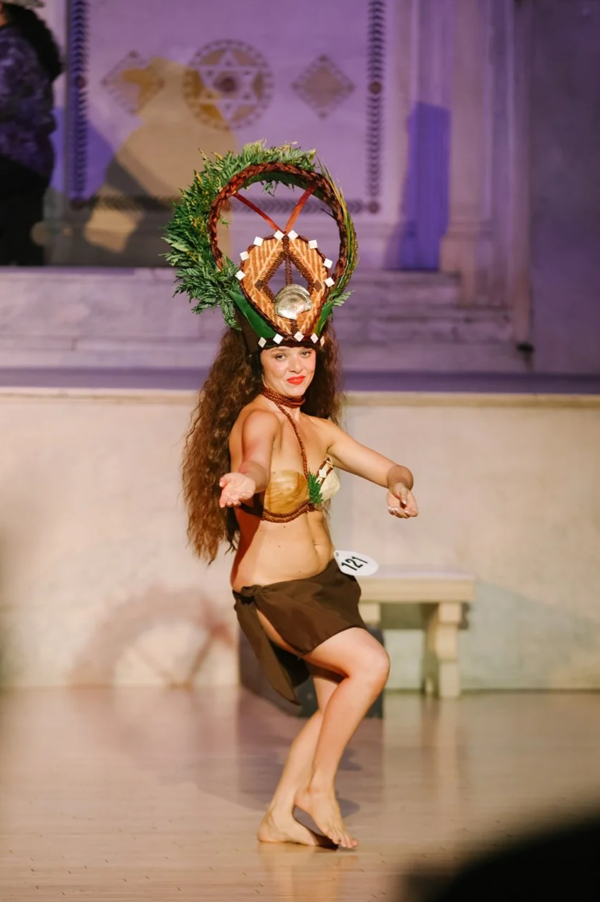 Marie DiLeonardo: 2nd Place Solo Ote'a Vahine (Tipanie Category)