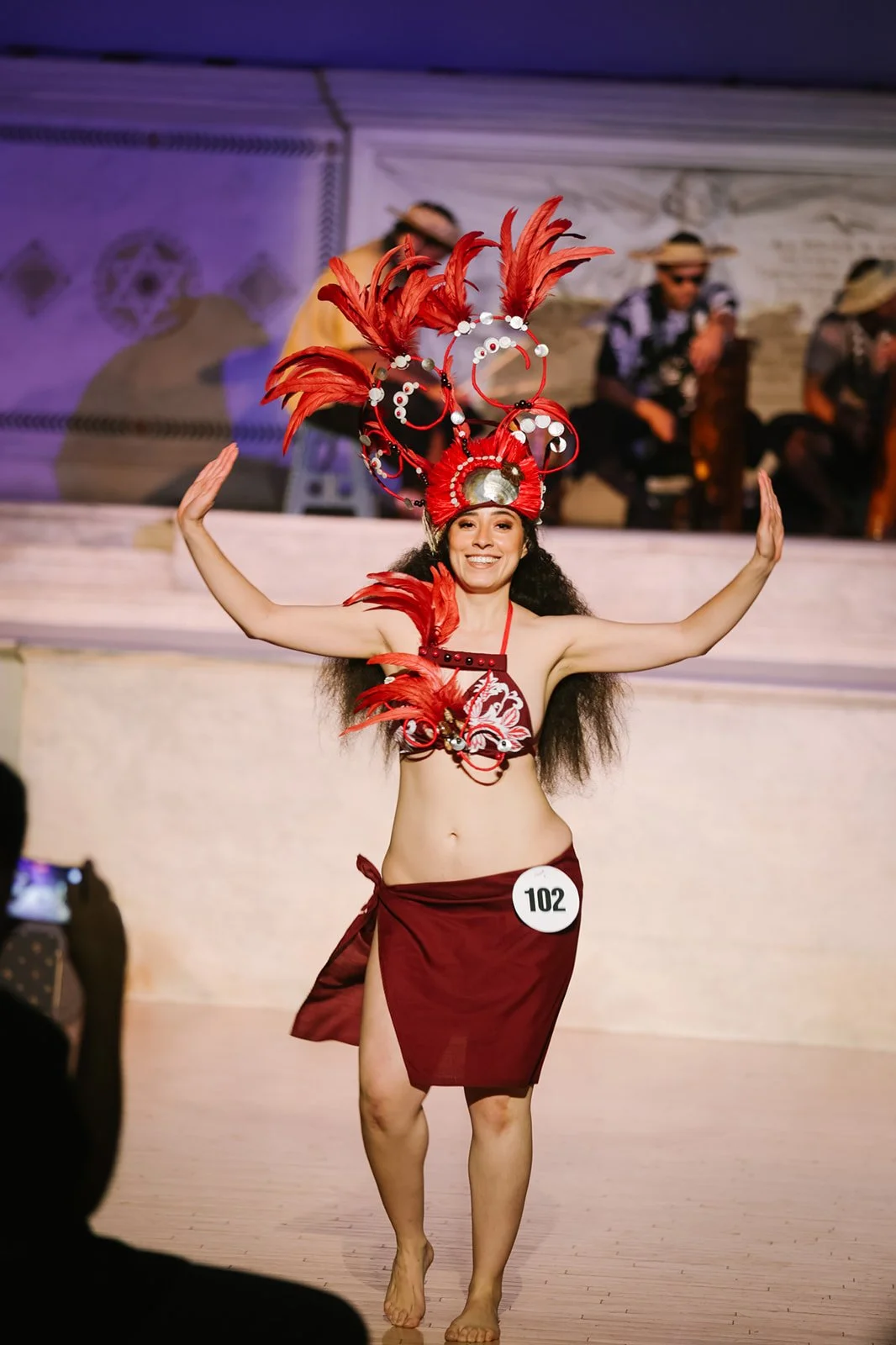 Andrea Dominguez: 3rd Place Solo Ote'a Vahine (Tipanie Category)