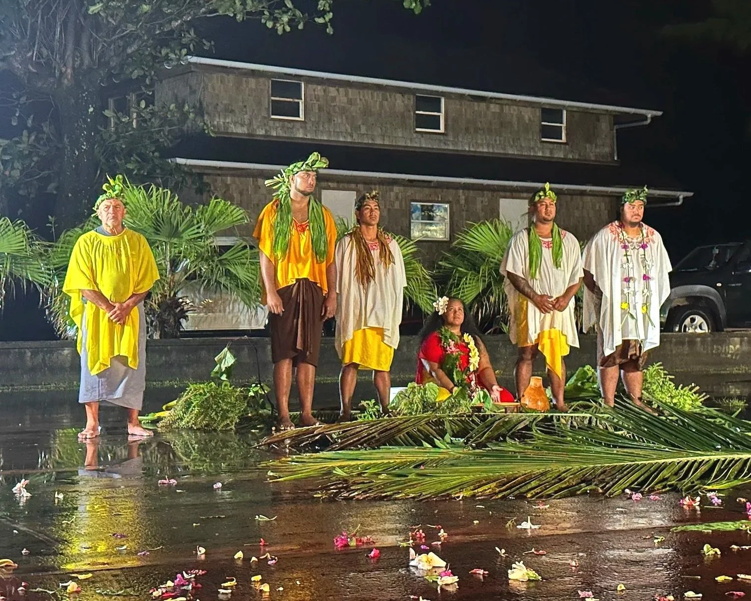 Papeno'o Matari'i i Ni'a Ceremony