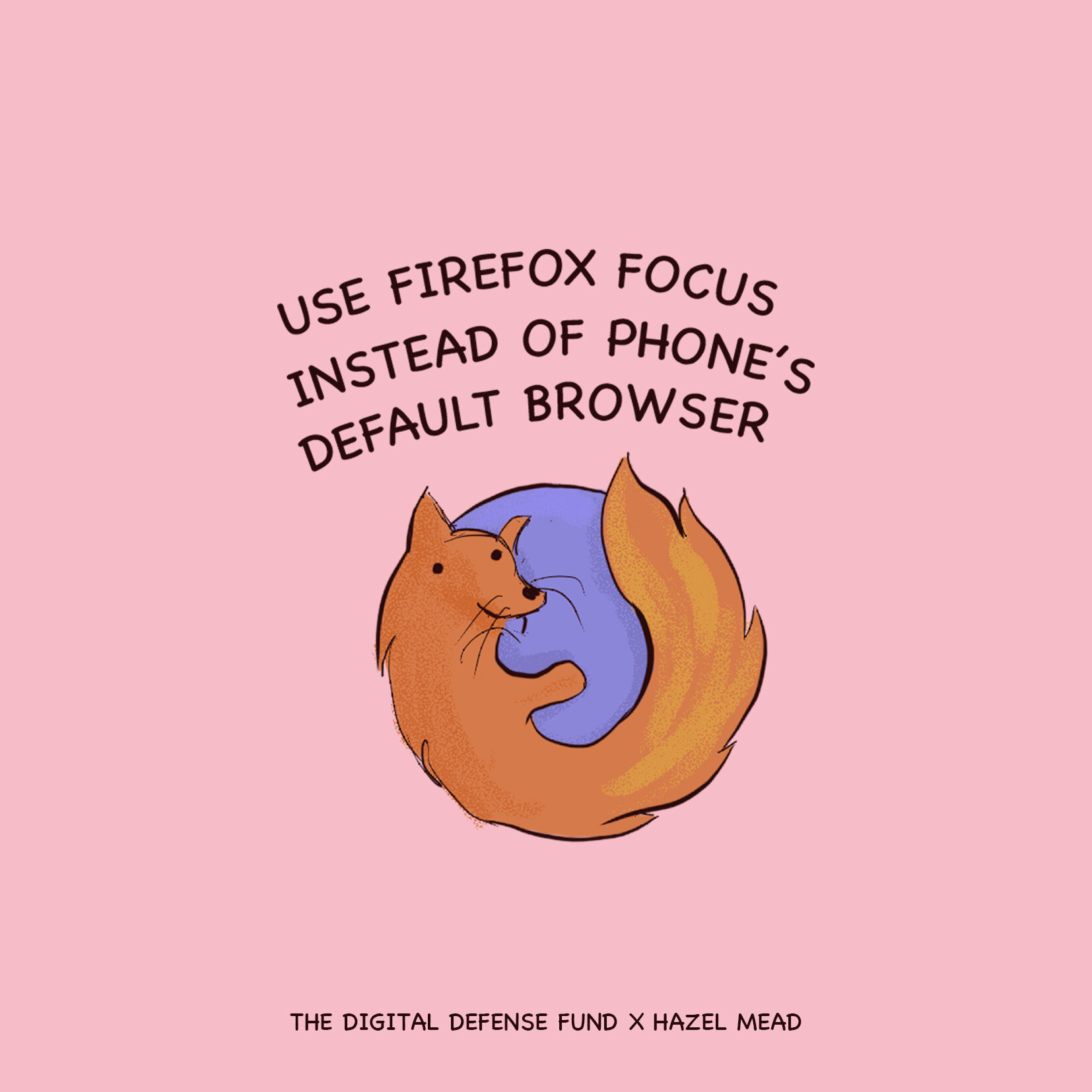 Firefox Focus logo. Clicking image leads to Firefox Focus.