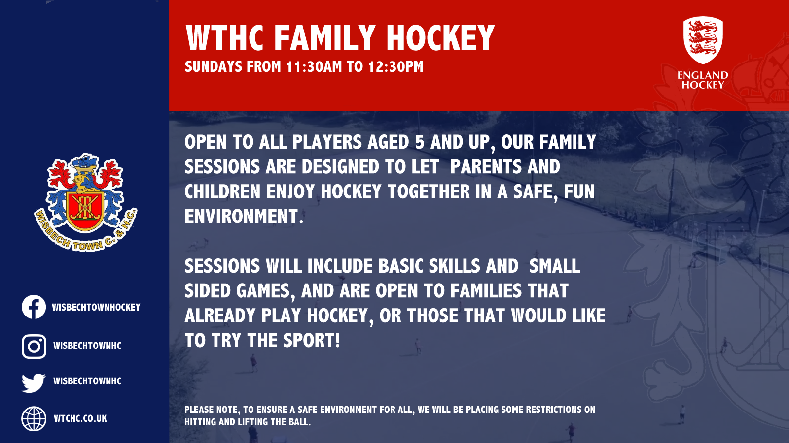 FAMILY HOCKEY SESSIONS