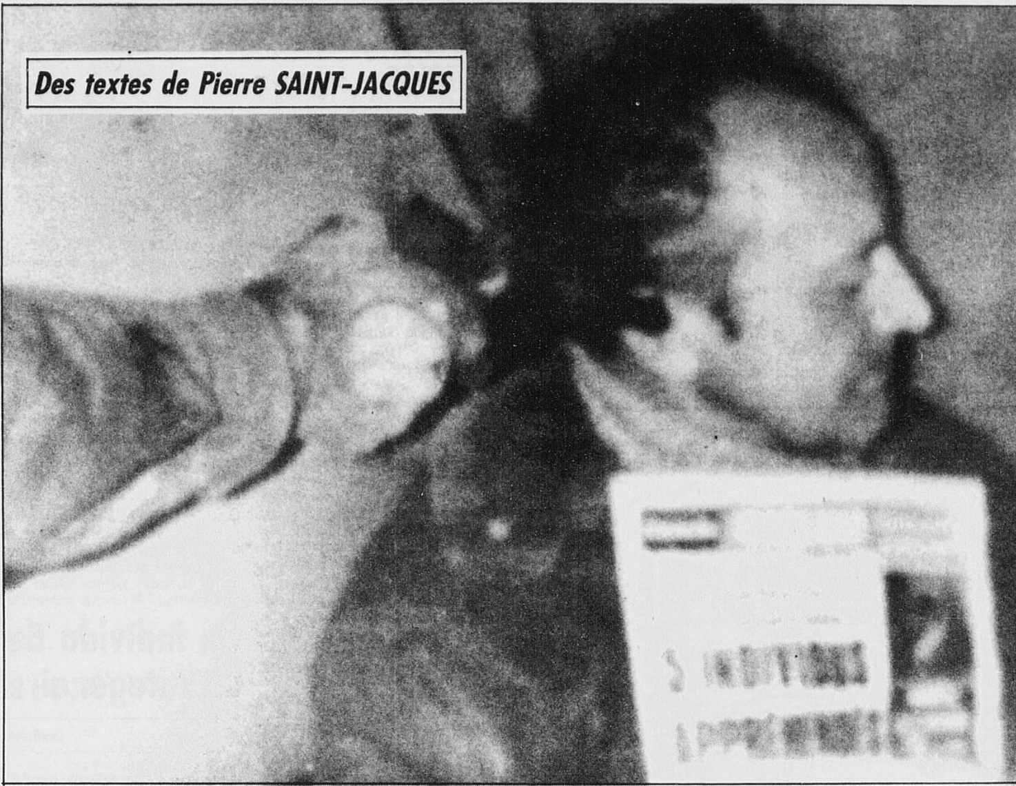 Une des premières photos envoyées par les ravisseurs: Charles Marion fusil à la tempe. Source : Journal La Tribune, 6 août 1992 (BanQ) 