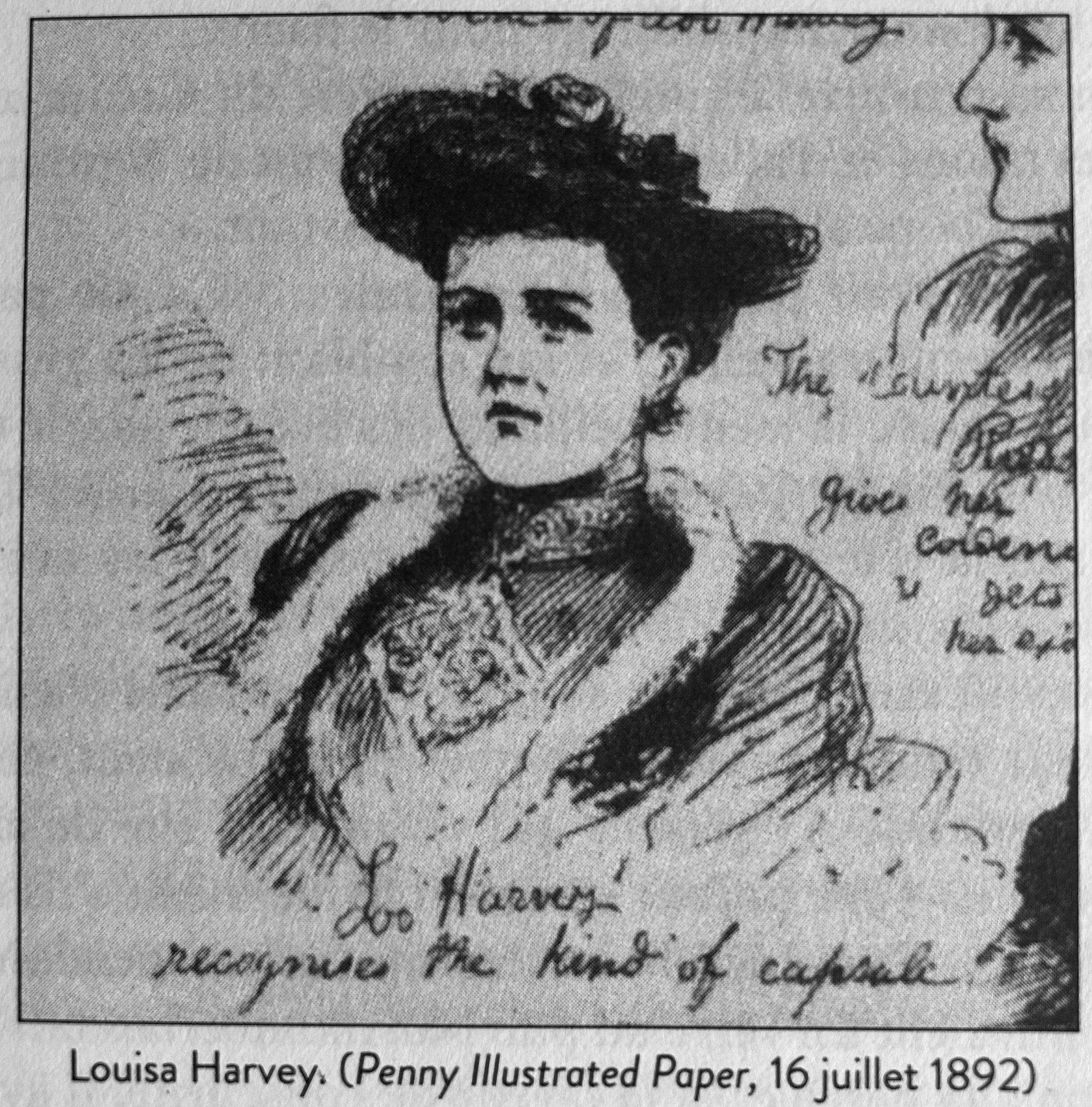 Louisa Harvey, celle qui a refusé d'avaler les cachets offerts par Cream. Photo tirée de l'ouvrage "L'affaire du Dr Cream" de Dean Jobb.