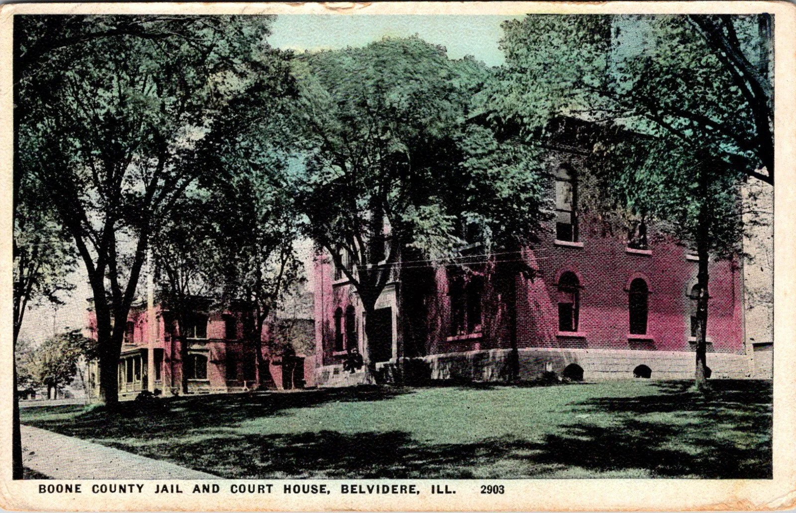 Palais de justice de Belvidere en Illinois, là où Cream a été condamné pour le meurtre de Daniel Stott.