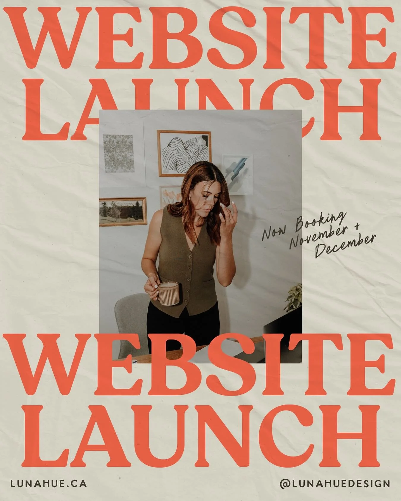 She&rsquo;s LIVE ✨ 

The new Lunahue Design Studio website just dropped - and she&rsquo;s looking so good. 

A home for bold brands, creative strategy and thoughtful design. Explore the site and see how your brand can stand out with confidence.

🤍 [