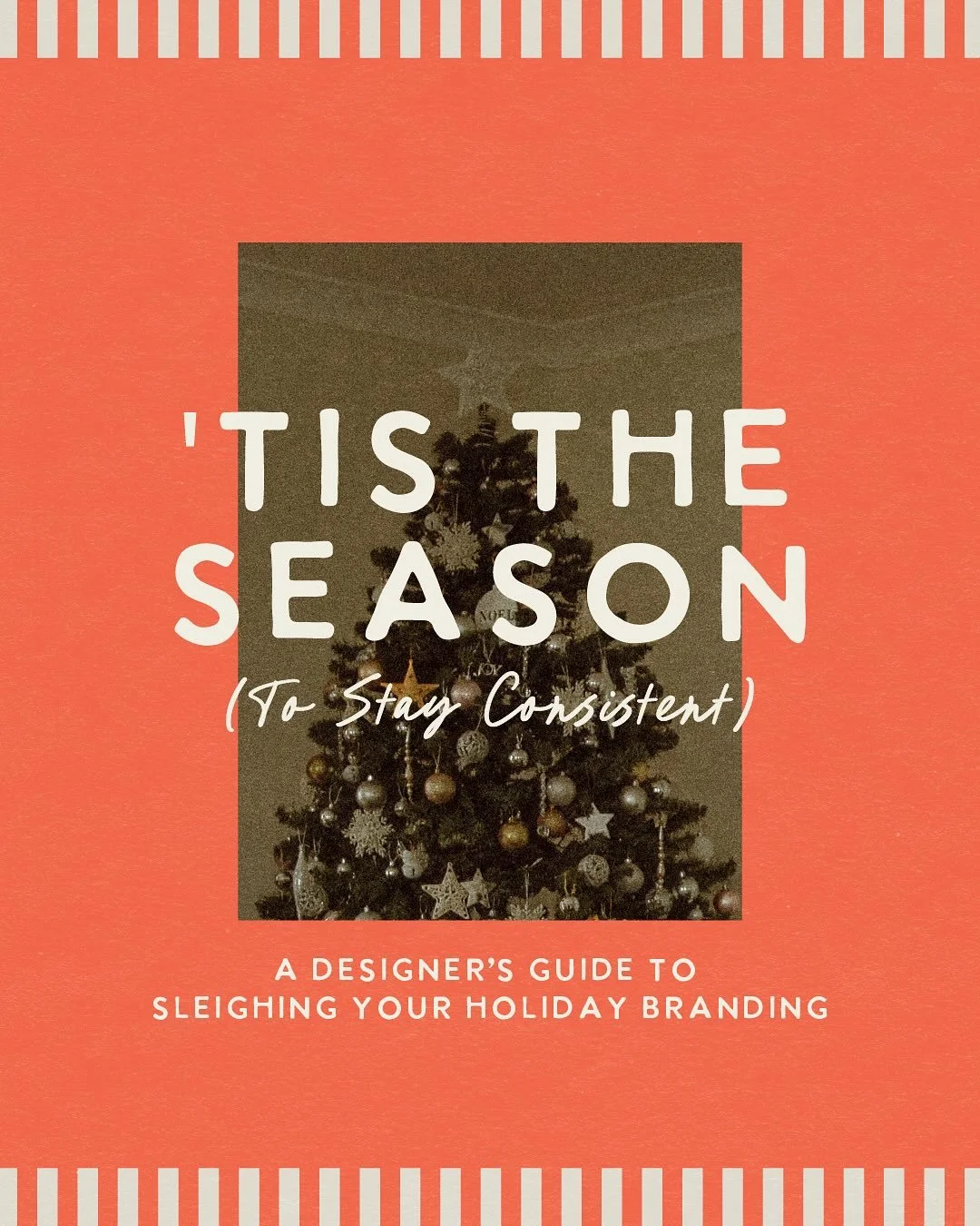 PSA: Your brand doesn&rsquo;t need to dress like Santa to feel festive.🎄✨

Before you swap your beige palette for candy cane chaos, read this. 

These tips will help keep your holiday campaign on-brand, elevated, and still full of cheer. Because you