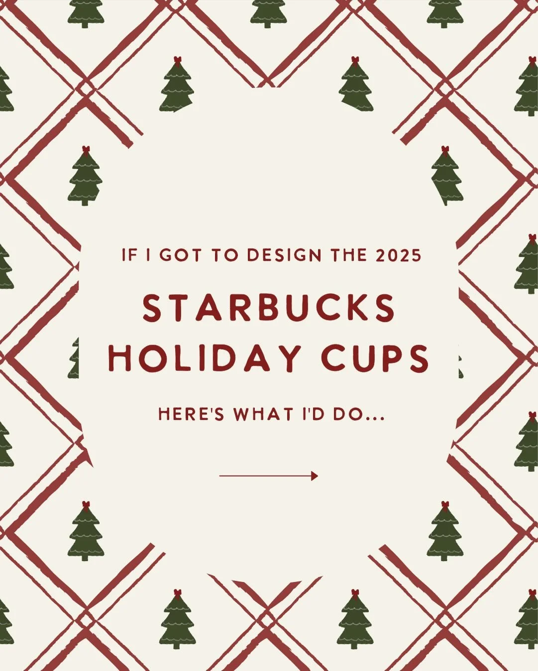 ✨ If I got to design the 2025 @starbuckscanada Holiday Cups&hellip; here&rsquo;s what I&rsquo;d actually do.

Because let&rsquo;s be honest &mdash; this year&rsquo;s designs left me a little underwhelmed. So I took matters into my own hands and creat