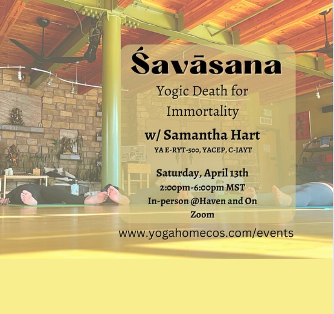 &ldquo;You can&rsquo;t come into śavāsana or any posture with a goal because that&rsquo;s striving. When we are striving, we cannot be in the seat of transformation. We have to be in the state of complete acceptance, complete surrender. Like Śiva as 