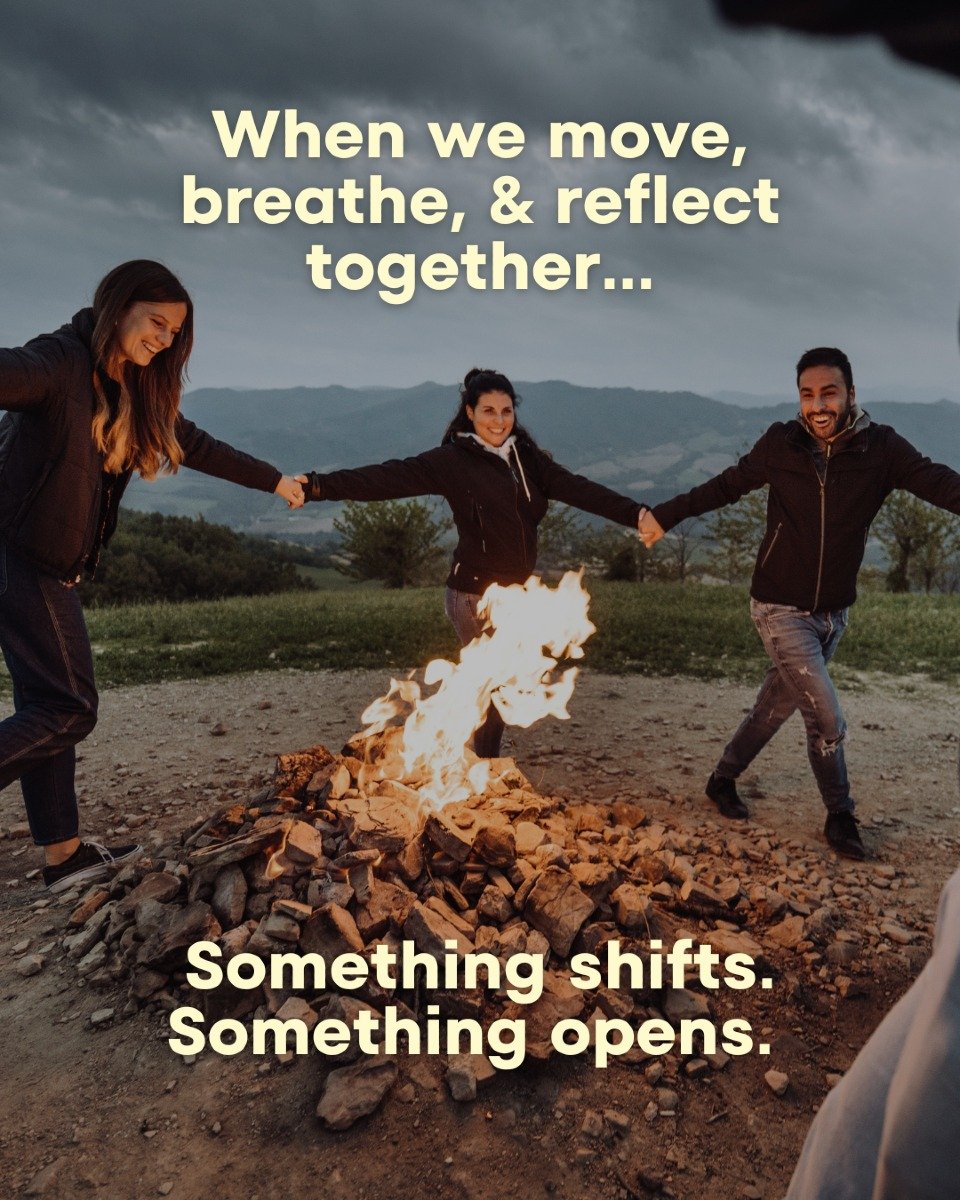 There’s a spark that only lights when we gather. 🔥
It’s not just connection — it’s collective effervescence. ✨
That’s the MAGIC of retreats.
That’s what Ignite the Fire Within is all about.
Join us in the mount