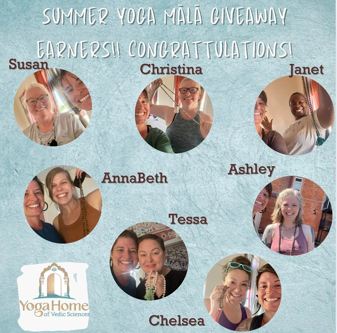 Wait…What??? 😁
Y’all did that! Congratulations to our Summer Mālā Giveaway earners! Thank you to all of you who played and participated, and helped us show others why Yoga Home is where it’s at!
Next year, imma need help making