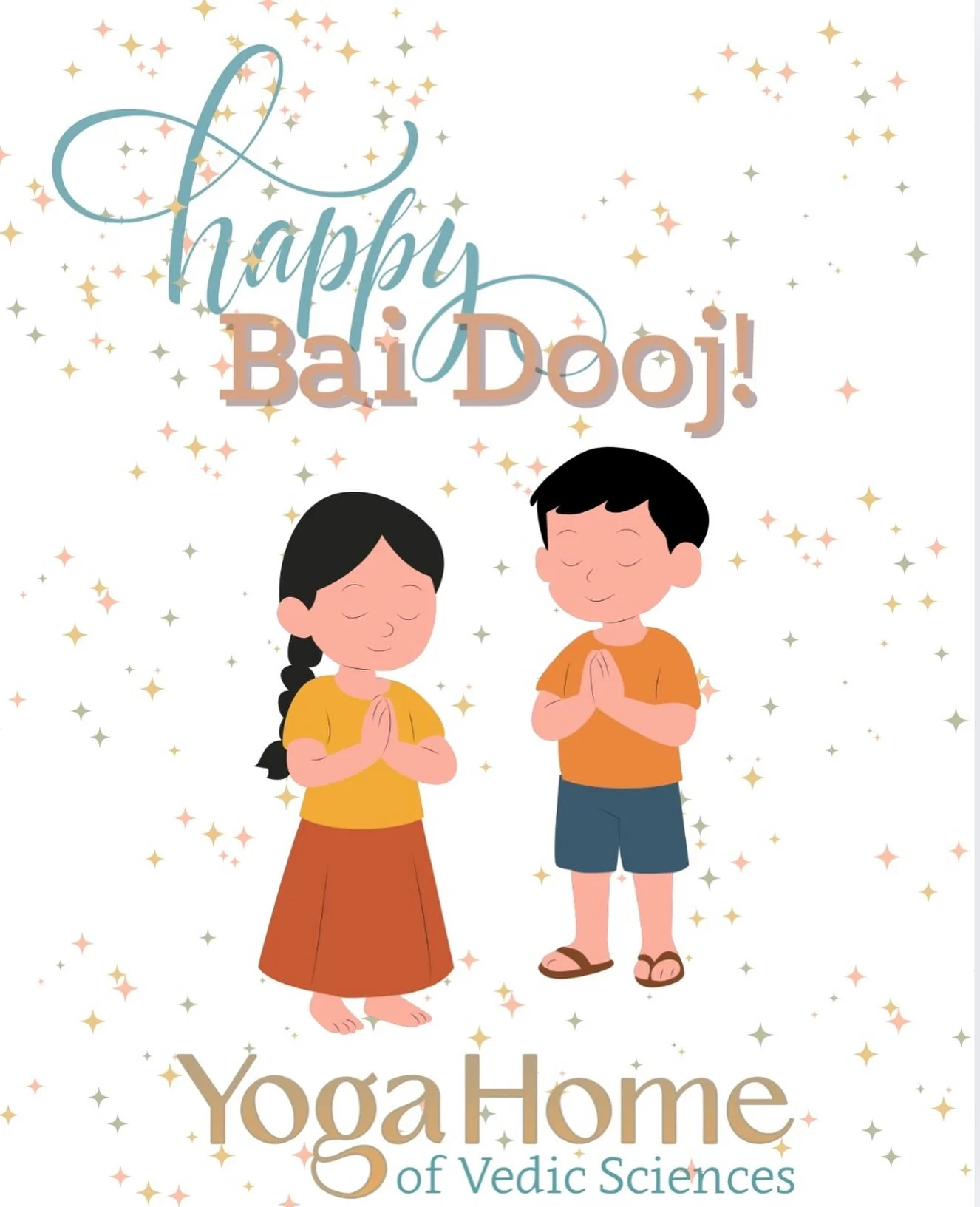 🪔The fifth day of Dīpāvalī celebrates the bonds between the masculine and feminine energies, usually symbolized by the celebration of siblings, specifically brothers and sisters.✨
🪔May we all reflect on enduring love, protection, and mutual r