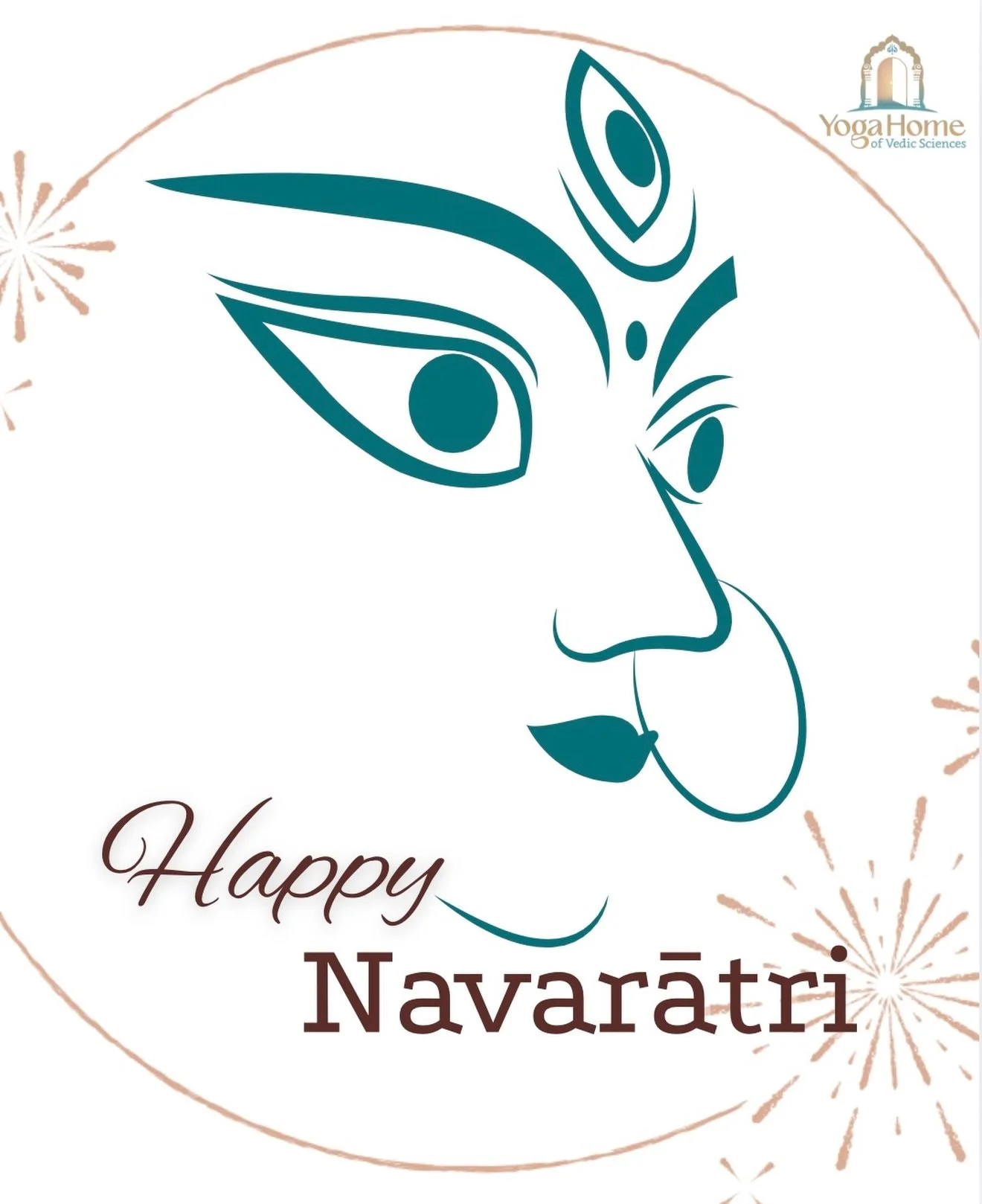 🪷 Mahā Navarātri 🪷

May this Mahā Navarātri bring you abundance, strength, and the light of triumph over darkness. ✨

Let&rsquo;s embrace the transformative energy of these nine powerful nights celebrating the Divine Feminine! 🪷

#yogahomecos #nav