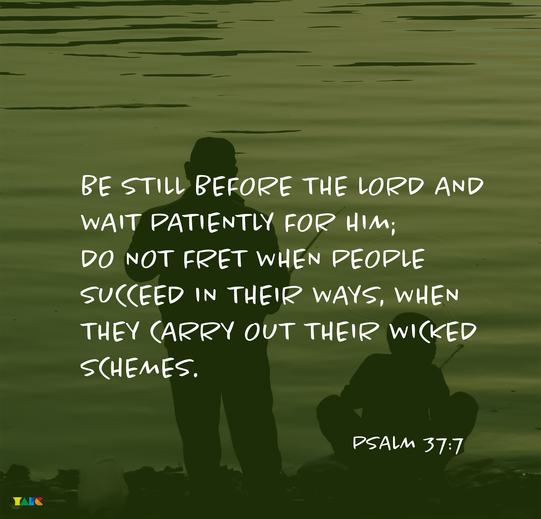 BE PATIENT AND WAIT ON GOD