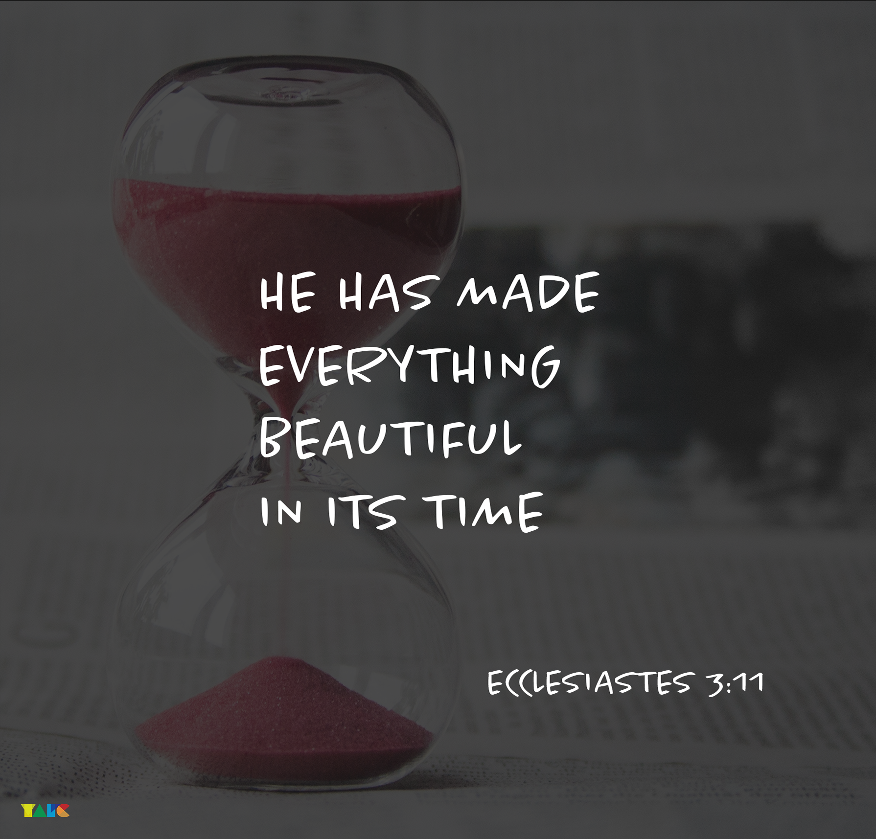 GOD’S TIMING
