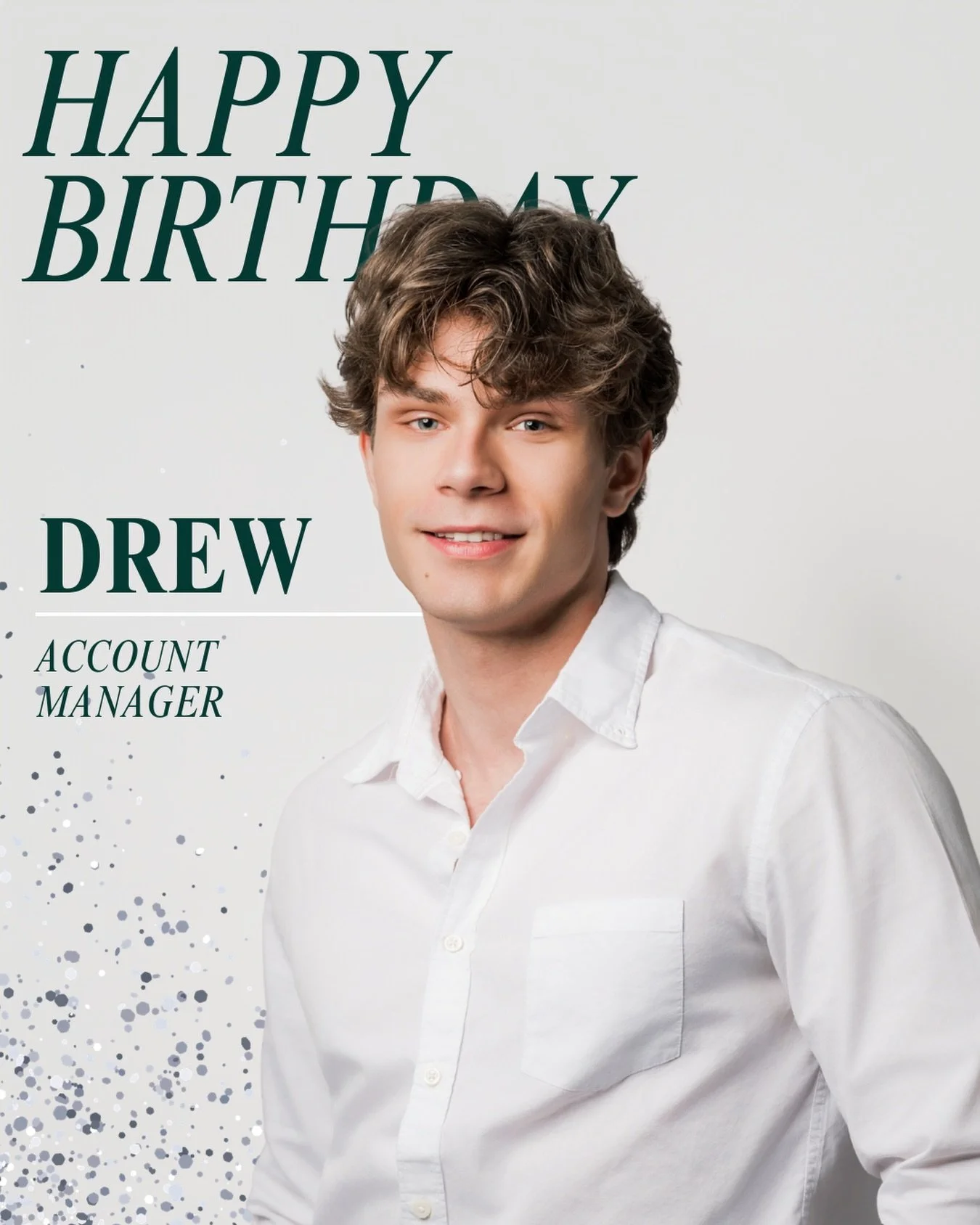 Happy Birthday @drew_seidel! 🎉