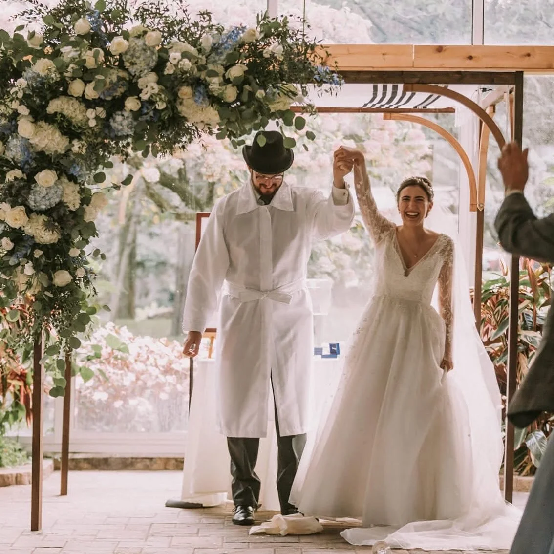 4 years ago today we said let&rsquo;s build this life together. 💙 L&rsquo;chaim!