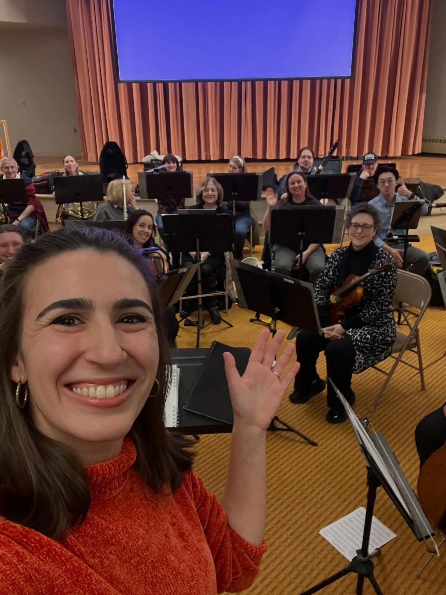 Making music together uplifting women&rsquo;s voices&mdash; happy Women&rsquo;s History Month! 

So excited to work with the @monmouthsymorch featuring music by historic and living women composers Fanny Mendelssohn, Mabel Daniels, Stephanie Berg, and