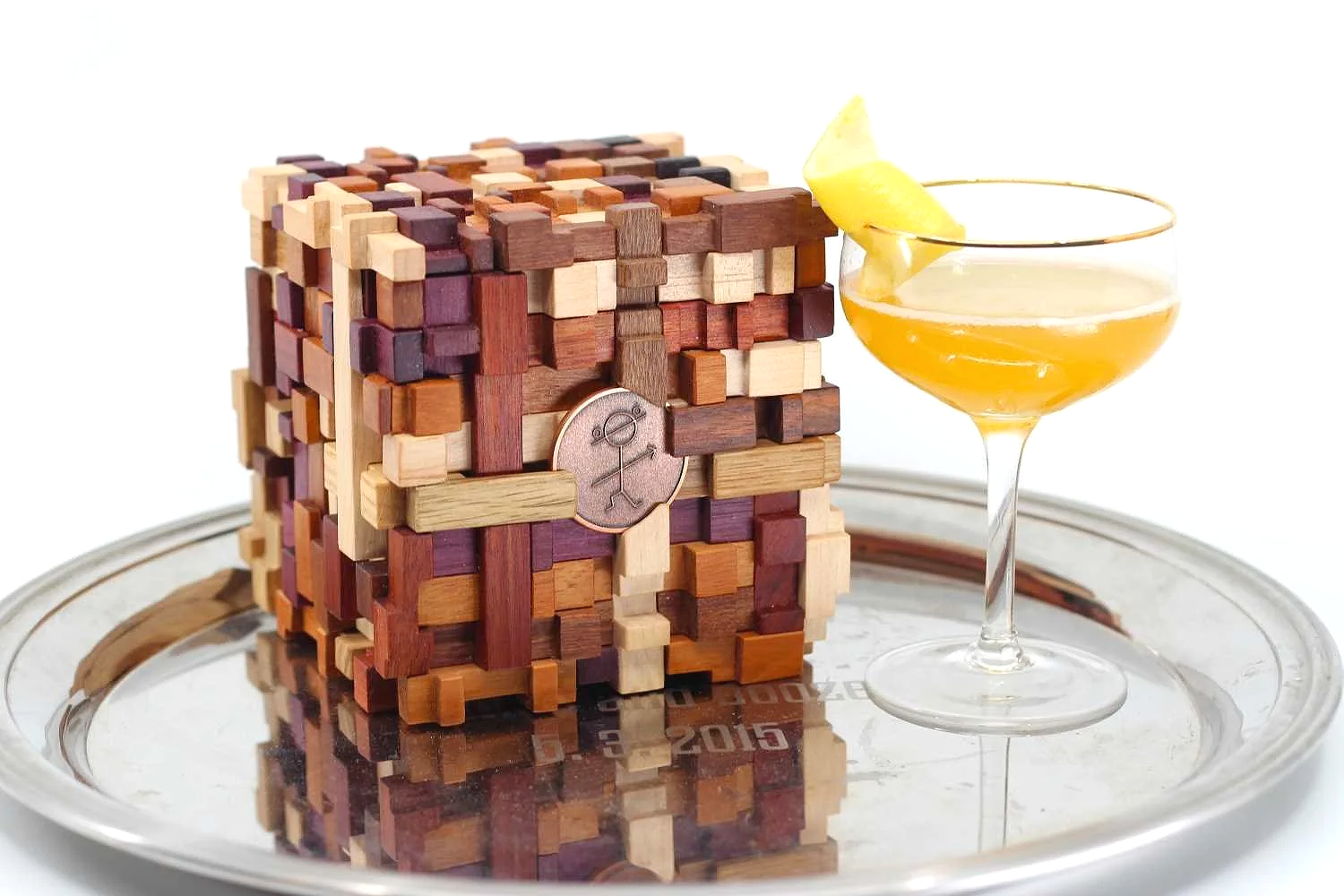 Midas Touch cocktail by Sahil Mehta and Midas touch puzzle by Robert Yarger