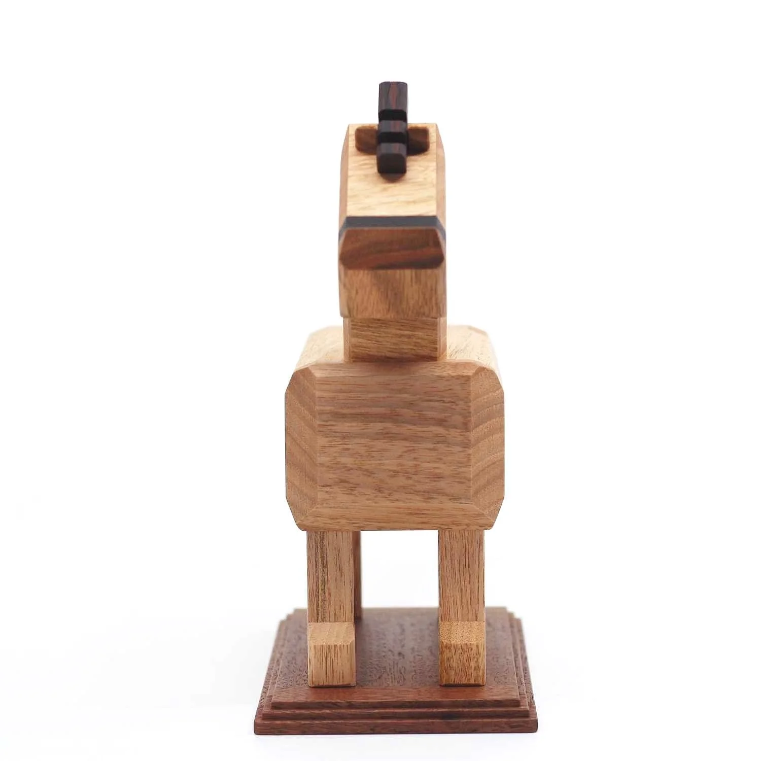 A Horse with a Warrior puzzle box by Osamu Kasho