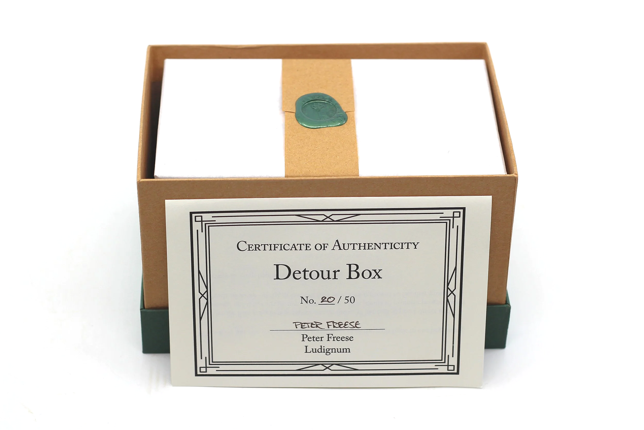 Detour puzzle box Peter Freese Ludignum