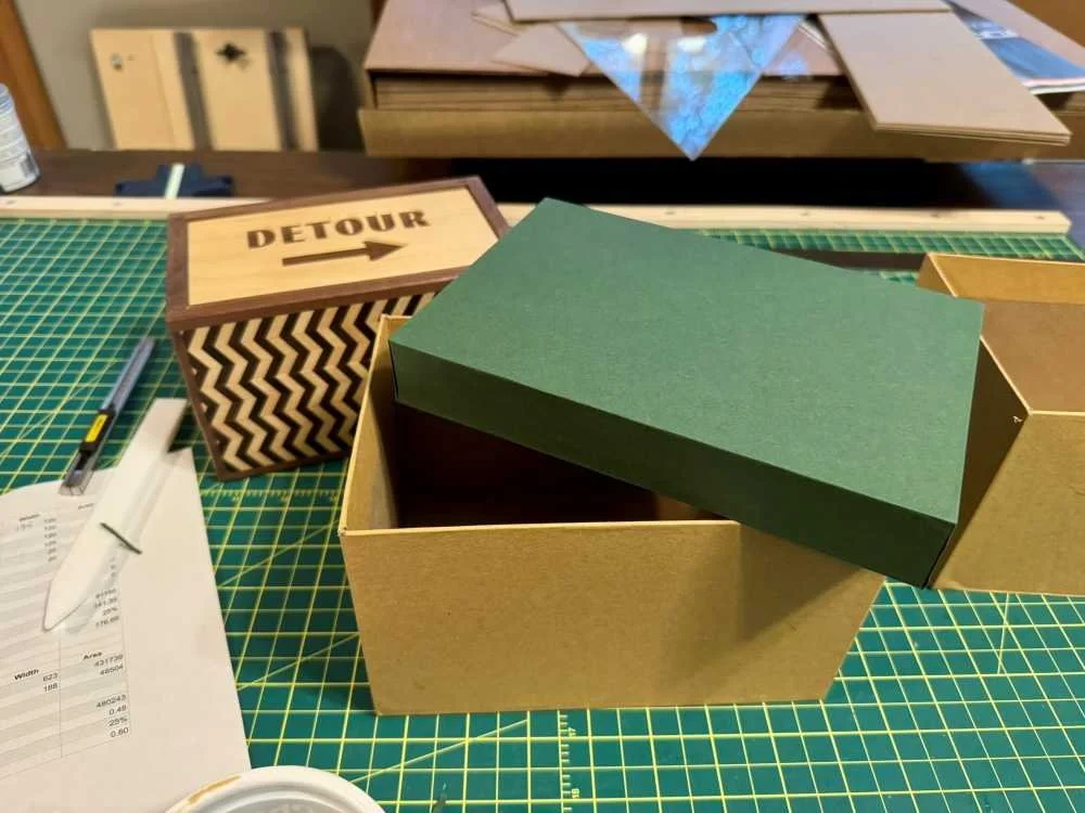 Detour puzzle box Peter Freese Ludignum