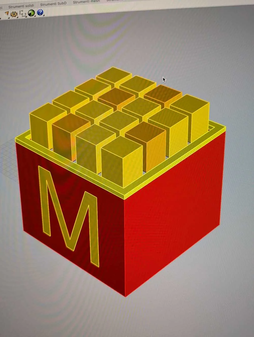 Fries box puzzle by Marcon Marson