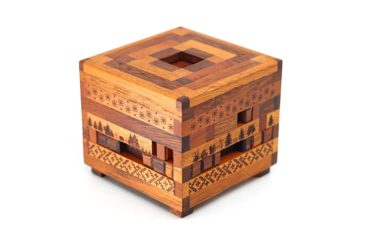 The Lost Nine puzzle box by Akhil Sudeep