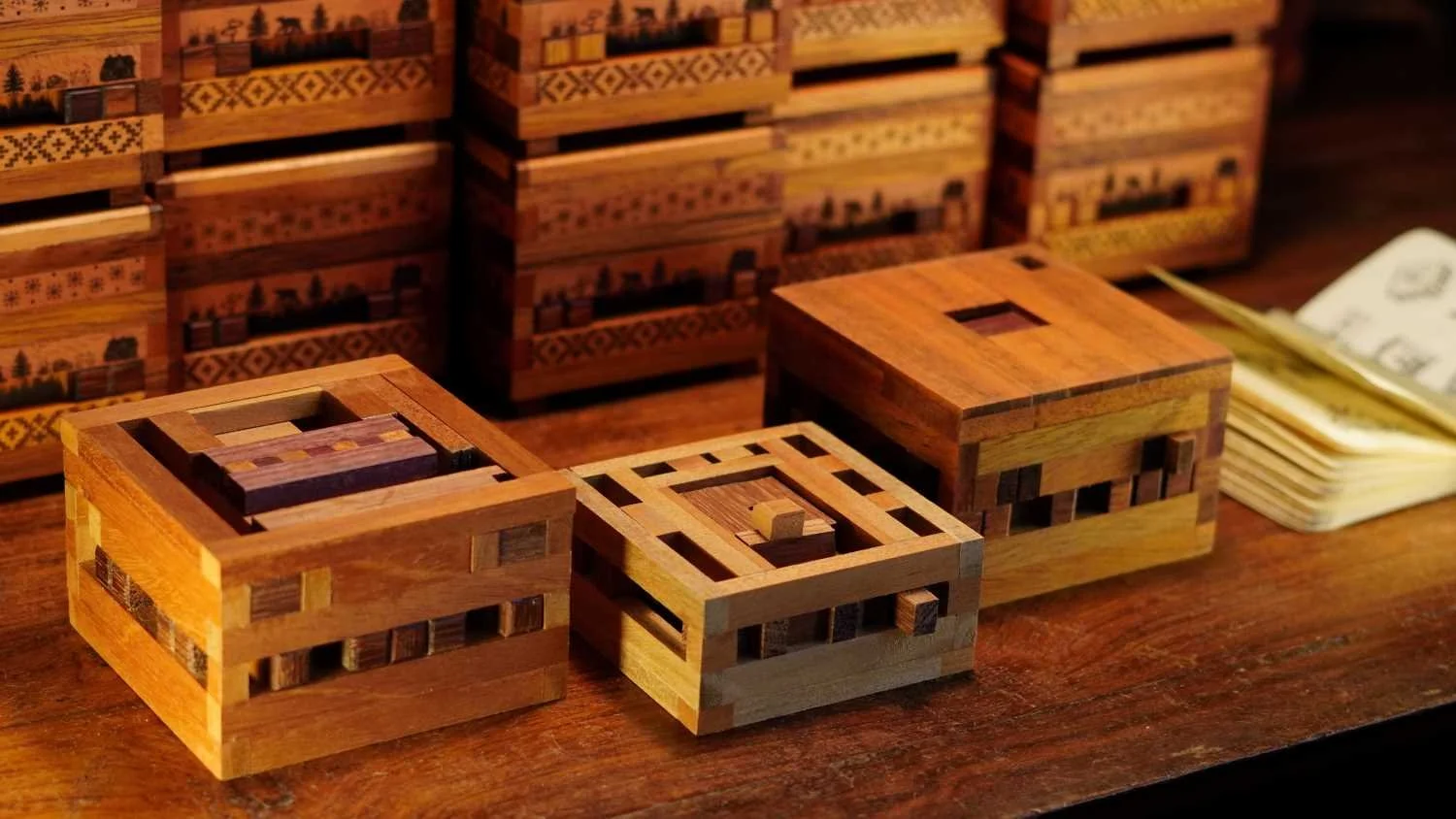 The Lost Nine puzzle box by Akhil Sudeep