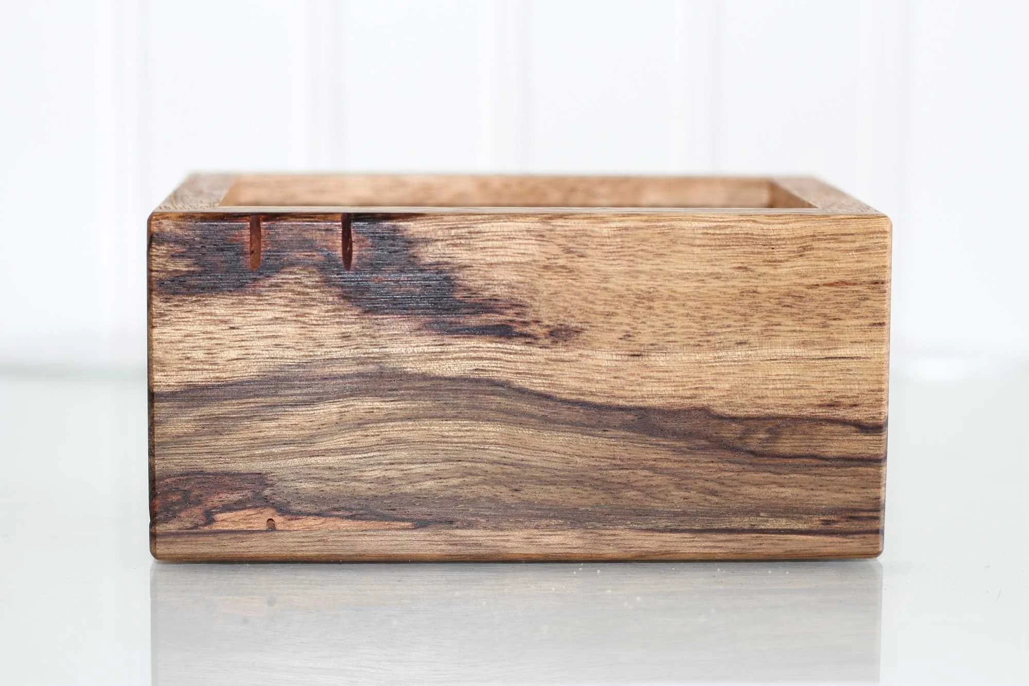 Menace puzzle box side view